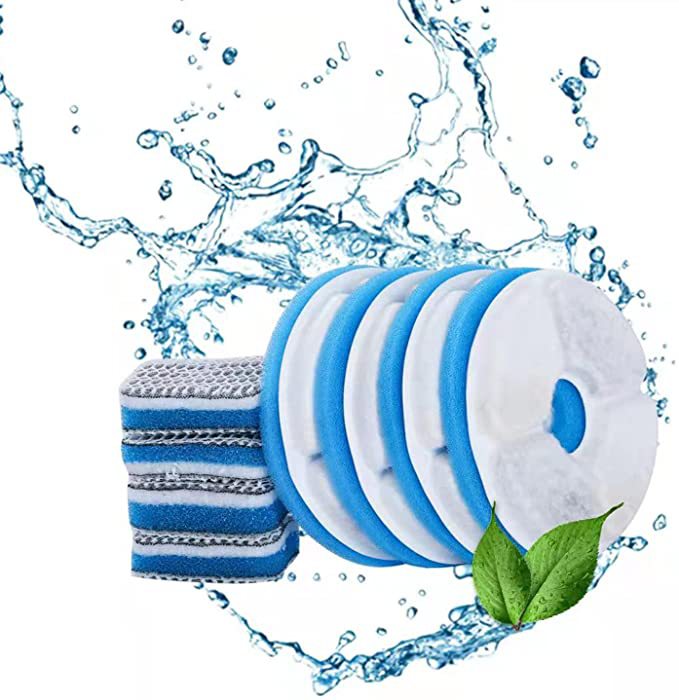Replacement filter cotton for pet water fountain