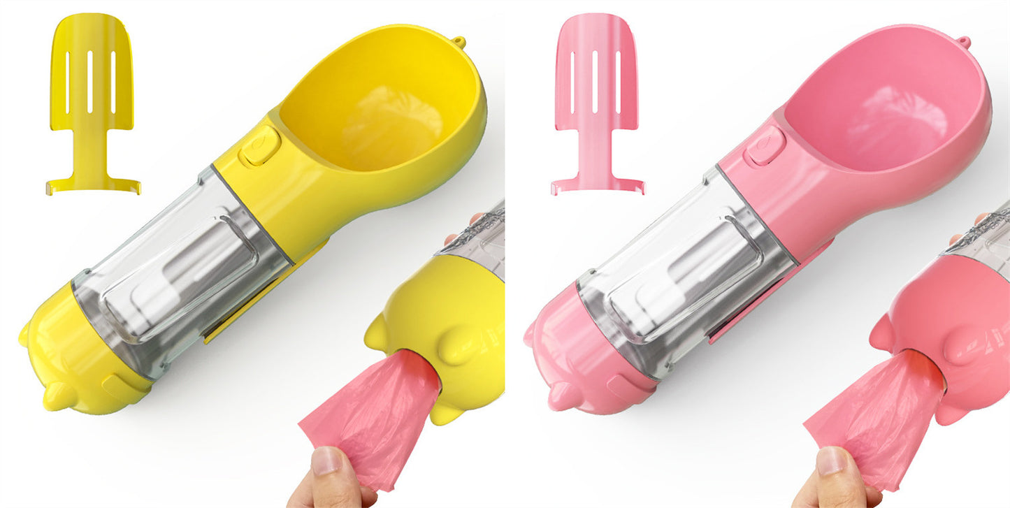 Travel bottle colour range