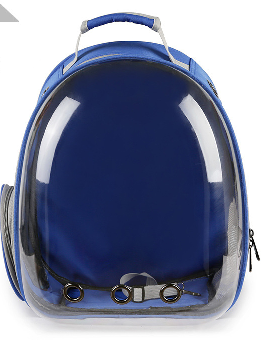 Space capsule bubble backpack carrier - Blue