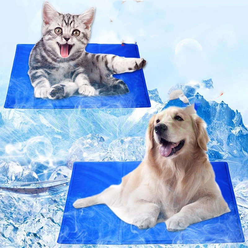 Pet cooling gel mat self-cooling summer pad for dogs and cats