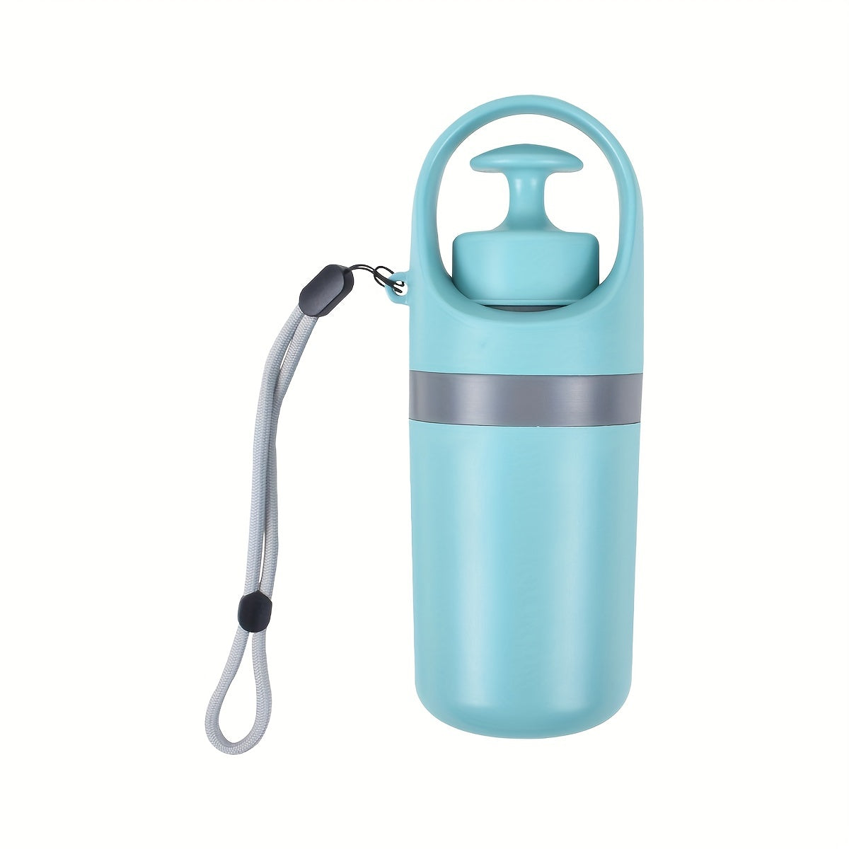Dog poop scooper with one roll of waste bags