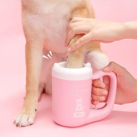 Dog and cat paw cleaner cup silicone muddy paw washer