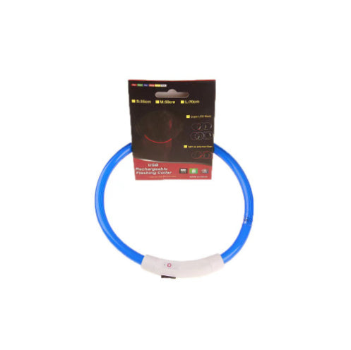 USB Rechargeable LED Safety Collar for Dogs