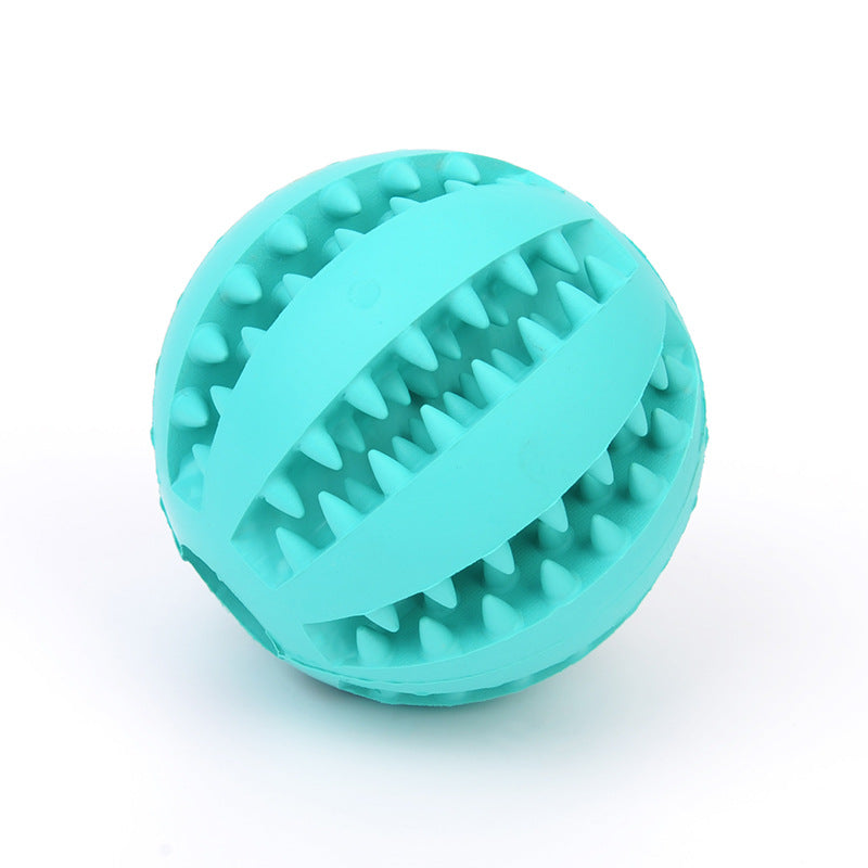 Rubber Treat-Dispensing Ball for Dogs - medium size 7cm