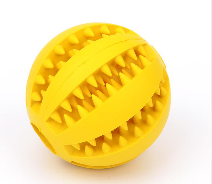 Rubber Treat-Dispensing Ball for Dogs - small size 5cm