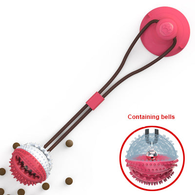 Suction Cup Tug Toy for Dogs - attached to floor