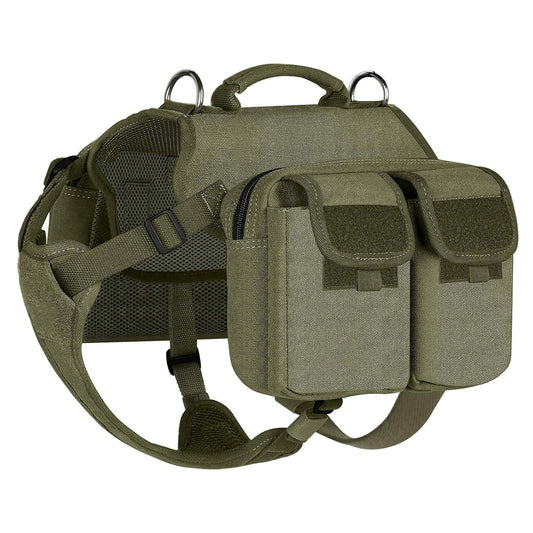 Adventure Saddle Bag Backpack for Dogs