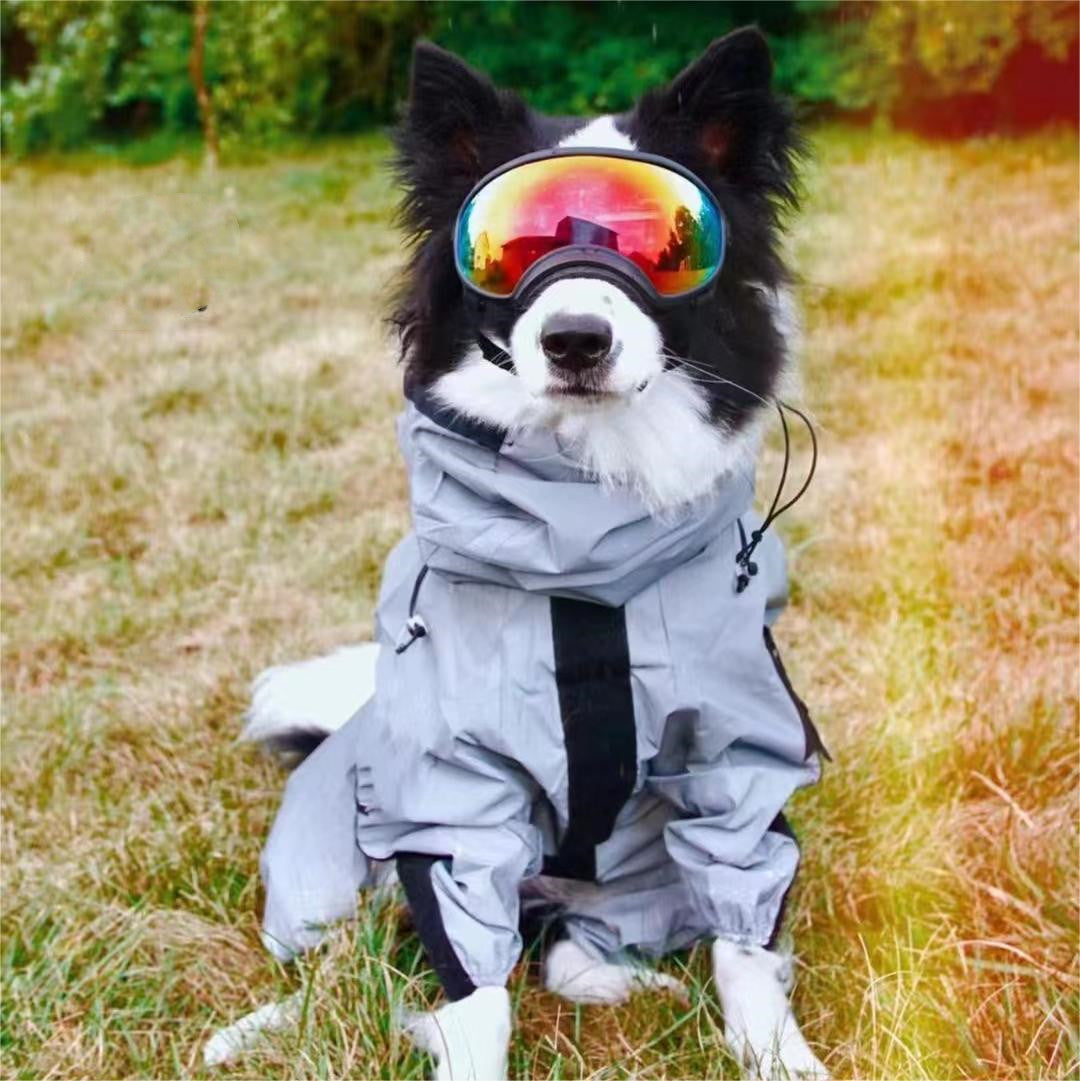 Tactical Reflective Waterproof Dog Raincoat