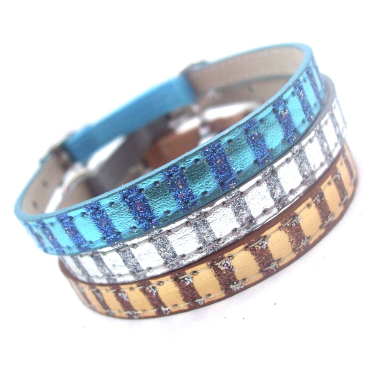 Luxor metallic cat collars colour range