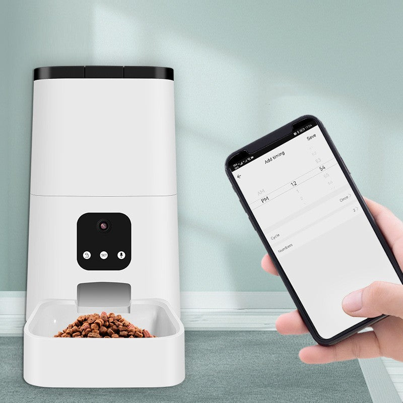 Pawventure automatic pet feeder with 5L food hopper
