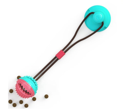 Suction Cup Tug Toy for Dogs - textured silicone surface
