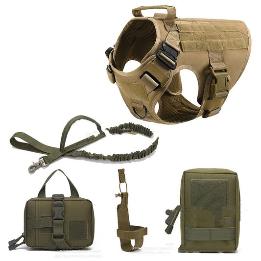 Tactical Trail Harness & Leash Set for dogs - Pawventure UK, main product photo