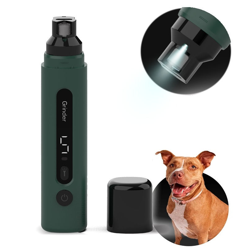Electric nail grinder for dogs and cats