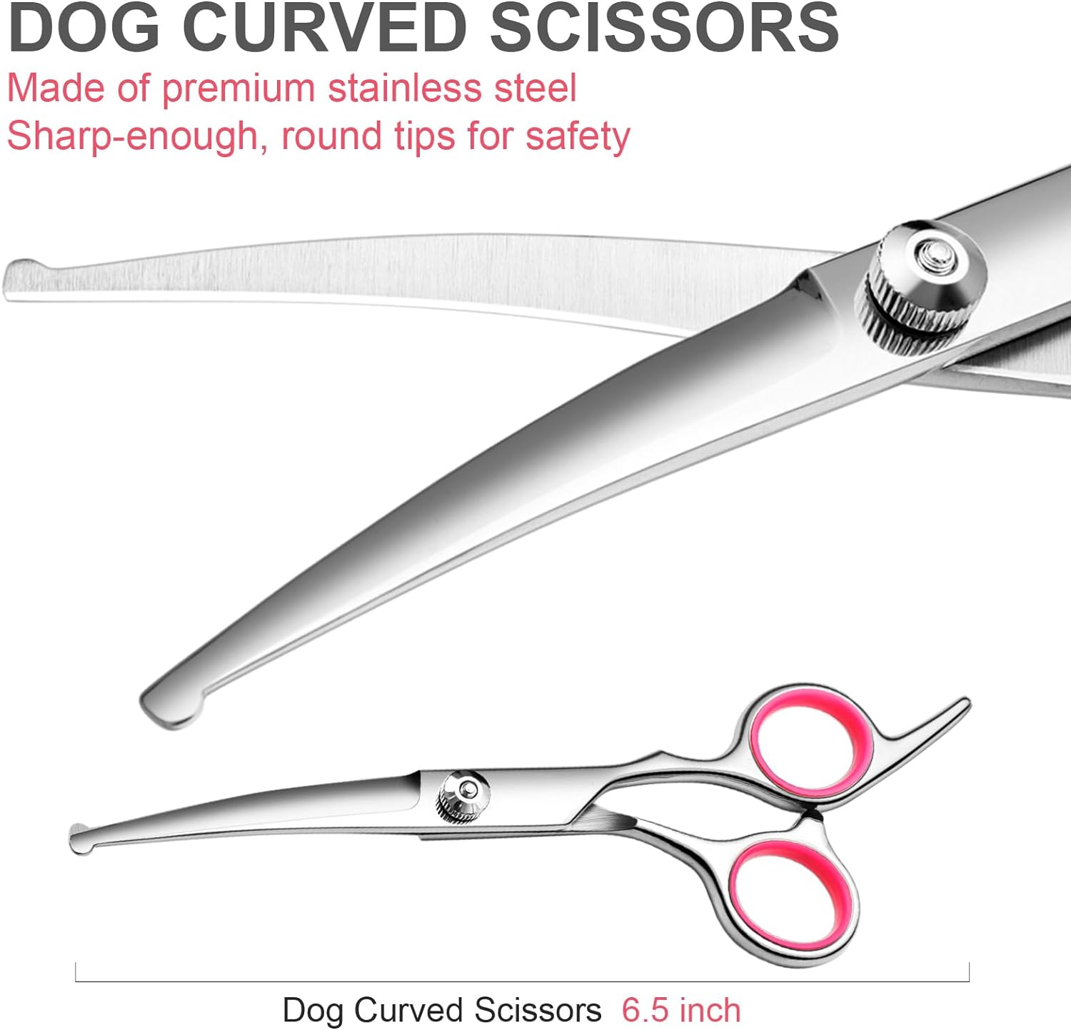 Thinning shears blending pet coat
